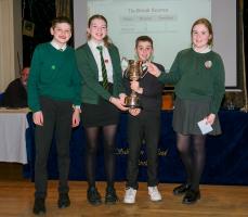 Winning team from Kinnoull Primary School
